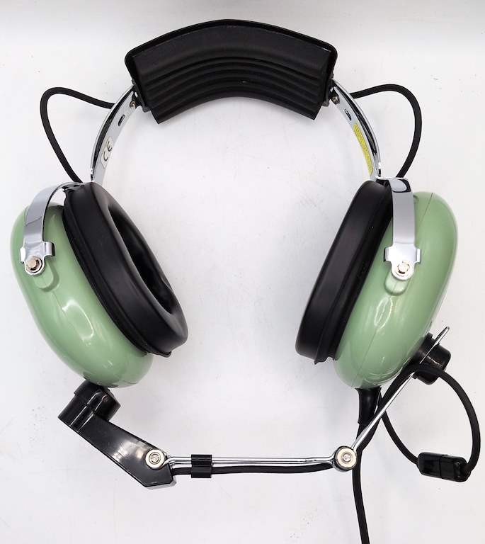 David Clark H3330 P/N 12508G-02 Aviation Headset w/ Microphone M-1/DC