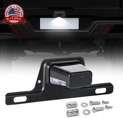 LED License Plate Light with License Plate Holder, Waterproof 12V DC License Tag