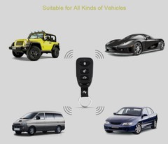 3-button Remote Control Lock Kit Keyless Entry Car Alarm System