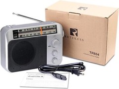 Retekess TR604 AM FM Radio, Portable Radios with Best Reception, AC or D Battery