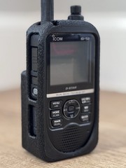 ICOM ID-52 Soft Case for BP-307, Matte Black Textured compare to SJ-1 and LC-193