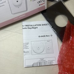 ON-Q Legrand CM5002 Br COLOR AUTO Day/Night BALL CAMERA Wall or Ceiling mounted