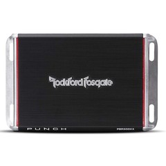 Rockford Fosgate Punch PBR300X2 300W 2-Channel Compact UTV Motorcycle Amplifier