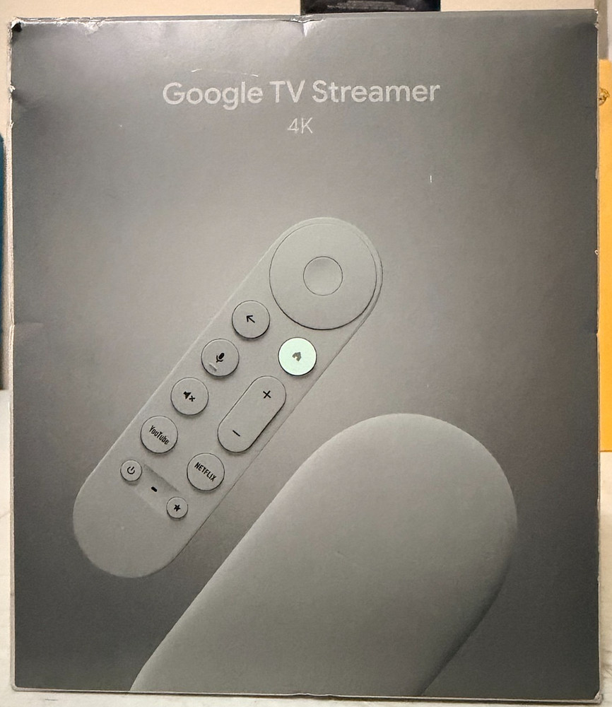 Google TV Streamer 4K – Fast Streaming Entertainment on Your TV with Voice NEW