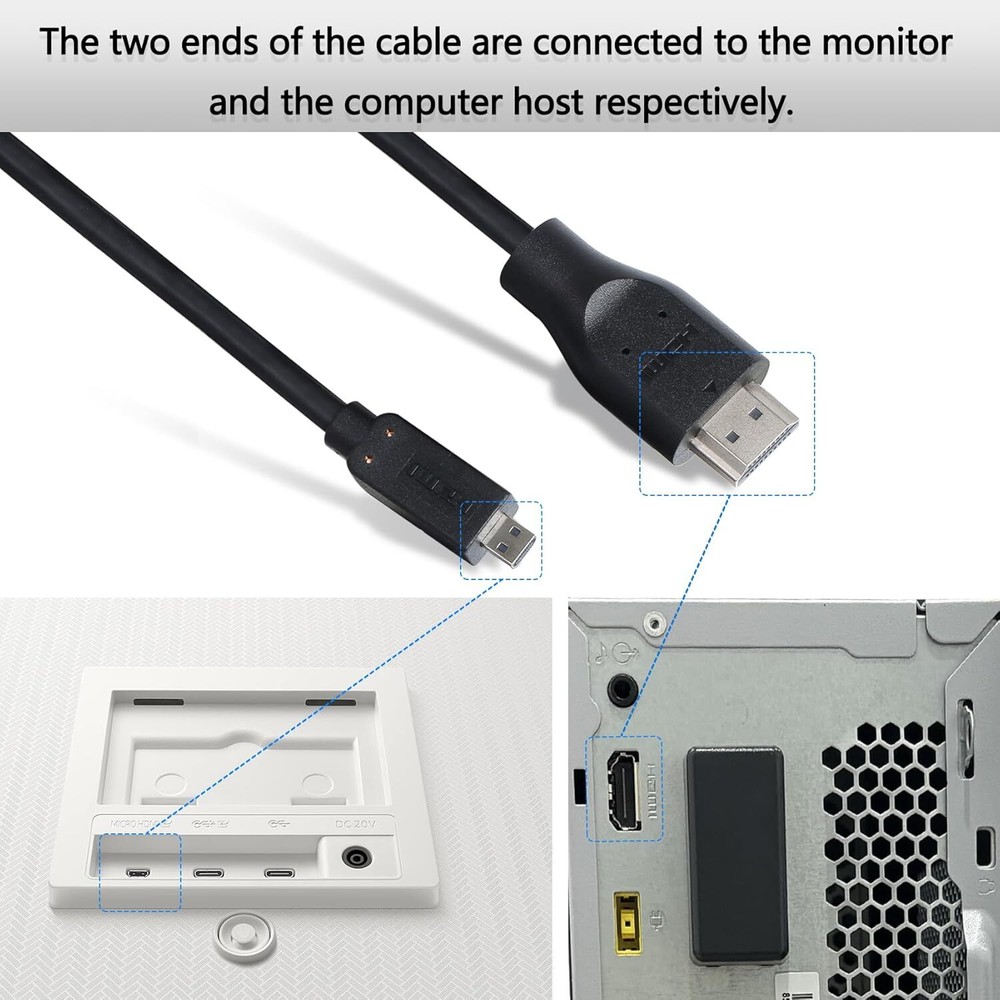OEM 4K HDMI to Micro HDMI/HDMI Micro to HDMI Cable 1.5M compatible with Samsung