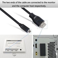 OEM 4K HDMI to Micro HDMI/HDMI Micro to HDMI Cable 1.5M compatible with Samsung