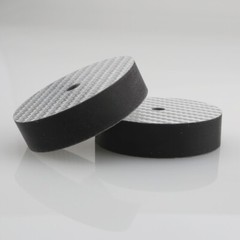 4Pcs 40MM*10MM Carbon Fiber Speaker Amplifier Isolation Spike Pad Stand Base