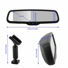 Car OEM 4.3″ Mirror Monitor Rear View Night Vision for Backup Camera No1 Bracket