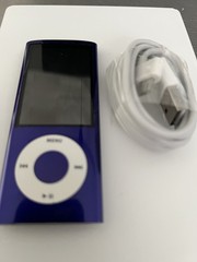 Apple iPod Nano 5th Generation 8GB Purple- New Battery Installed – Flawless