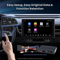 ATOTO X10 Floating 10″ 1/2 DIN Android 13 Car Radio GPS Stereo 8+128G OBDII +CAM