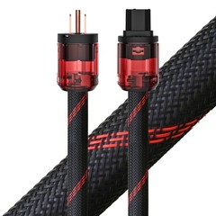 HiFi Audio Power Cable 5N OFC Copper Conductor IEC C15 Female Power Supply Cord
