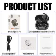Bluetooth Headset Wireless Earphones Earbuds Stereo Headphones TWS 5.3 Ear Hook
