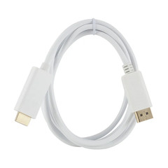 Dp to Hdmi-Compatible Cable 1.8M 1080 HD Adapter Cable Computer Monitor Cable Co