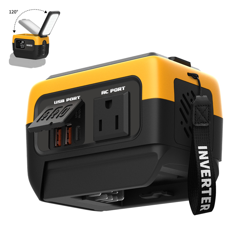 240W Pure Sine Wave Power Inverter for DeWALT 20V Battery PD 140W USB-C AC Outle