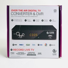 Core Innovations CTCB105 Digital TV Converter DVR Box HDMI OTA Receiver Open Box