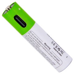 2-4x 1.5V 2600mWh AA / AAA Battery Type-C USB Rechargeable Lithium ion Batteries