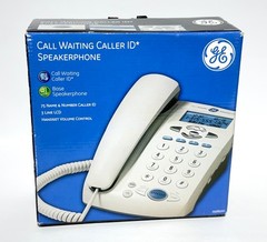 GE Corded Speakerphone with Caller ID 29385GE1 White NEW 2006