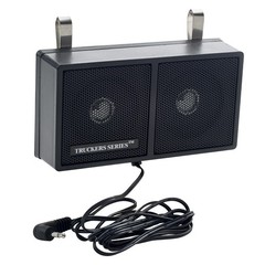 RoadPro RP-160 CB Extension Speaker Small Visor Mount 3in X 5.5in Twin CB Radio