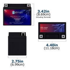 Mighty Max YTX4L-BS SLA Replacement Battery for Scooters / Lawnmowers