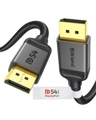 54Gbps DisplayPort Cable 2.1 [VESA Certified], DP 2.1 Cable [16K@30Hz, 8K@120…