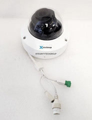 Avertx HD848 4K IR Autofocus Zoom Indoor/Outdoor IP Dome Camera White, Open Box