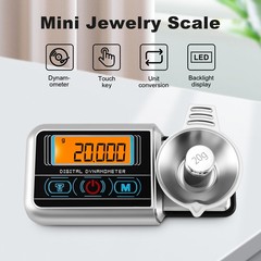 Jewelry Scale 100Gx0.005G Precise Turntable Force Digital Dynamometer2081