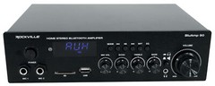 Rockville BLUAMP 90 Home Stereo Bluetooth Receiver Amp w/Mic+Phono+HDMI Input