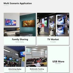 7 in 1 out HDMI2.0 Switcher with IR Remote 4K@60Hz HDMI 2.0 7×1 Support HDR new