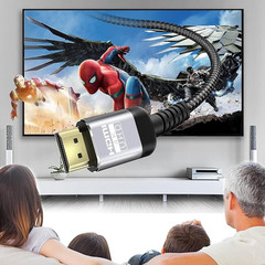 4K HDMI Cable 10FT High Speed HDMI 2.0 Braided Cord 18Gbps HDR ARC 4K 60Hz