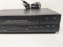 Sharp VC-A560U 4-Head VHS Player – Single | 4-Head Mono VHS As Is For Repair