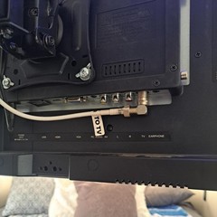 90 Degree Coaxial Connector Right Angle F-Type Male to Female RF Adapter