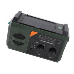 Emergency Radio AM FM WB 30000mAh Battery Solar Panel Radio For Household Use