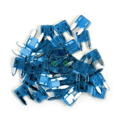 25PC Mini Trucks SUV Auto Fuses Assorted Color Coded Car Fuse 15 Amp