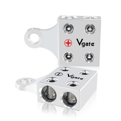 Battery Terminal Connector, 4-Way Battery Post Terminals, 8AWG up to 2/0(XL)