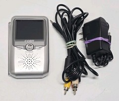 Coby TF-TV251 Portable Television 2.5-Inch Color LCD Screen Mini TV Tested Works