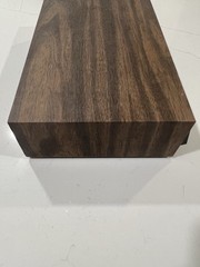 Vintage Wood Grain 3 Drawer Organizer Box – Retro MCM Desk Storage