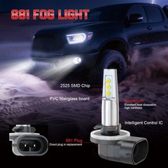 FIT Arctic Cat M1000 M5 M6 M7 M8 4x 894 893 LED Headlight Hi/Lo Beam Combo