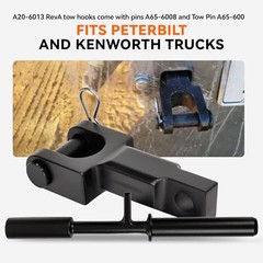 1pcs A20-6013 Rev A Tow Hooks Come with pins A65-6008 and Tow Pin A65-600 Fits