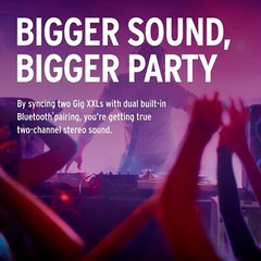 Klipsch Gig XXL Portable Wireless Bluetooth Party Speaker Certified Refurbished