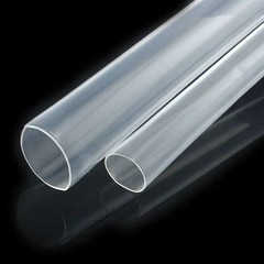 100 FT. 100′ Feet CLEAR 3/8″ 9mm Polyolefin 2:1 Heat Shrink Tubing Tube Cable US