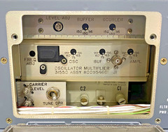 ITT Radio Transmitter T-1108/GRT-21 Solid State AM VHF 800420IG2 Untested