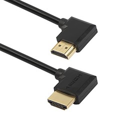 Gold Plated High Speed 90 Angle Right HDMI Male to Left HDMI Male Adapter
