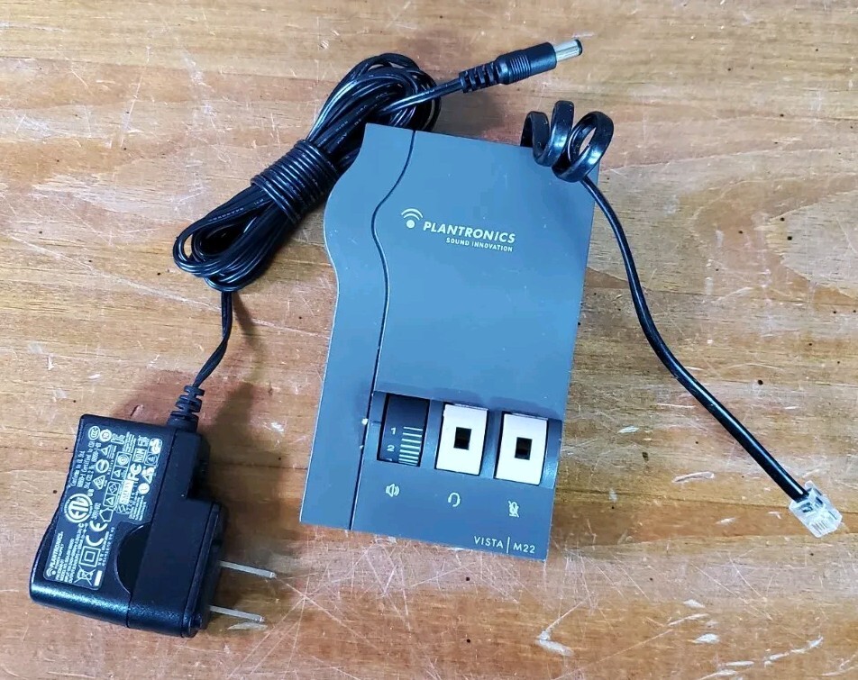 Plantronics Vista M22 Headset Amplifier