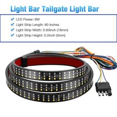 For Ford F-150 Tailgate LED Strip Bar Truck Brake Turn Signal Tail Light 60″Inch