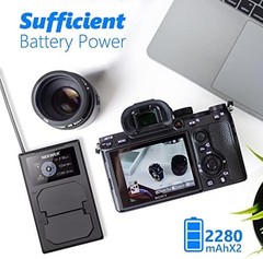 Dual USB Charger Kit with 2 Li-ION Batteries