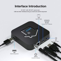 GTMEDIA ATSC 3.0/1.0 OTA Digital TV Tuner Box HDMI WIFI Media Streaming Player