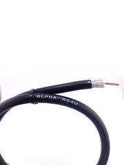 50 ohm RG8 Black Coaxial Cable (RG8/U OR RG8U) Spool / Reel (Bulk)