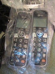 AT&T BL102 DECT 6.0 2-Handset Cordless Phone for Home With Answering Machine NEW