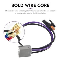 Blower Motor Connector Wire Harness, Replacement for Cadillac GMC Tahoe Yukon