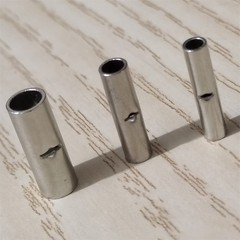 10-100pcs Non-Insulated Splice Terminals Electrical Wire Butt Connectors 2-22AWG